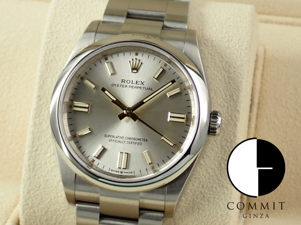 ロレックス オイスターパーペチュアル36 Ref.126000 シルバー文字盤 美品 oyster-perpetual-97