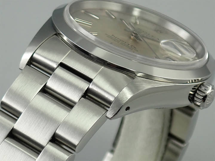 ロレックス オイスターパーペチュアル デイト TIFFANY&CO. Ref.15200 ステンレススチール シルバー文字盤