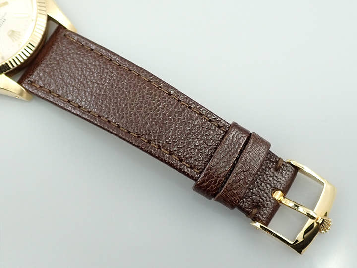 ロレックス オイスターパーペチュアル デイト Ref.1503/8 イエローゴールド シルバー文字盤