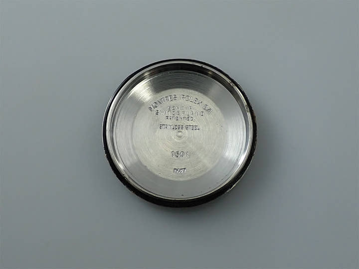 ロレックス オイスターパーペチュアル デイト Ref.1501 ステンレススチール トロピカルミラー文字盤