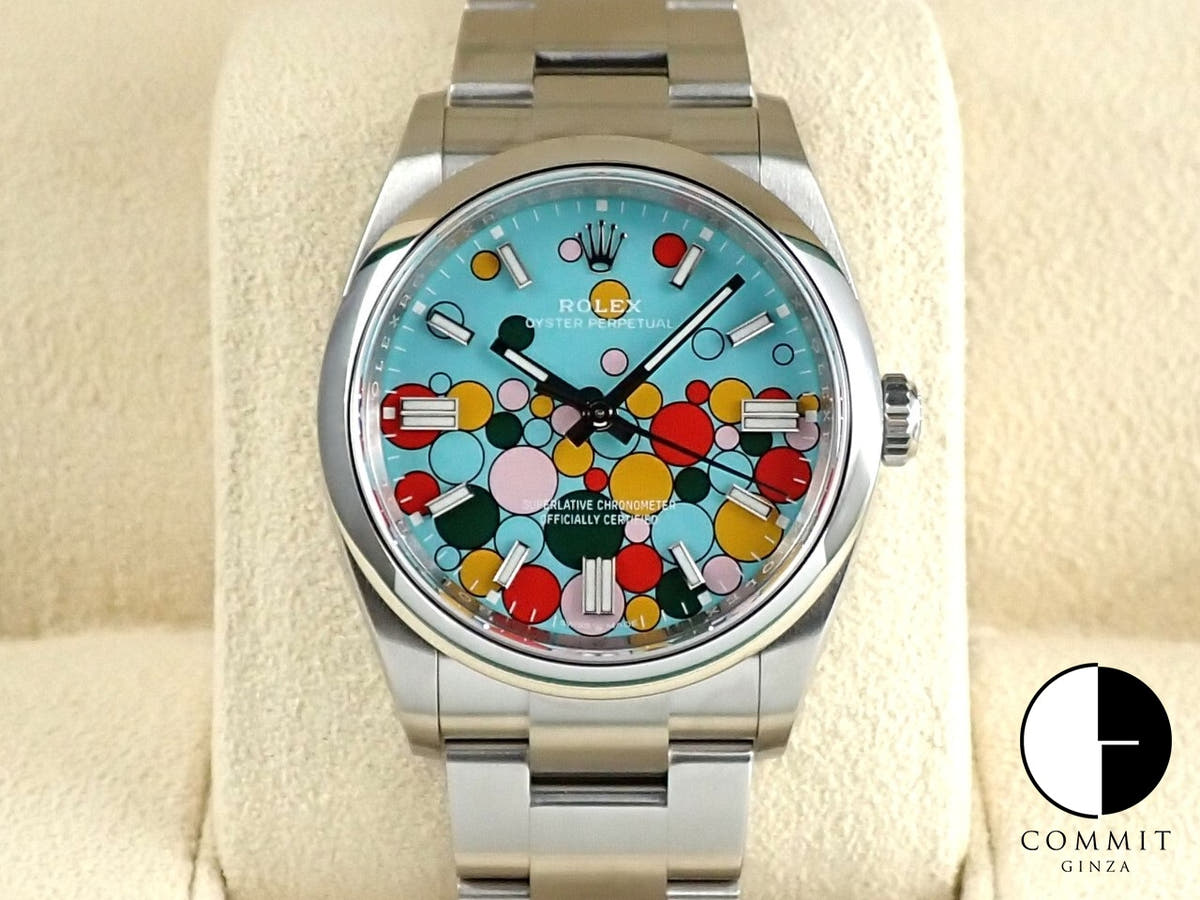 ロレックス オイスターパーペチュアル36 Ref.126000 ステンレススチール セレブレーションモチーフ文字盤