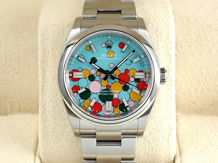ロレックス オイスターパーペチュアル36 Ref.126000 ステンレススチール セレブレーションモチーフ文字盤