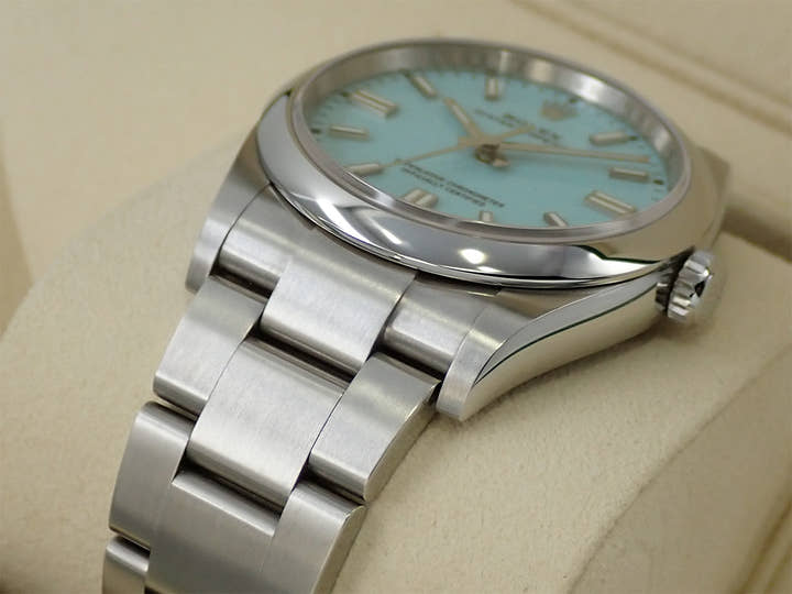 ロレックス オイスターパーペチュアル36 Ref.126000 ステンレススチール ターコイズ文字盤