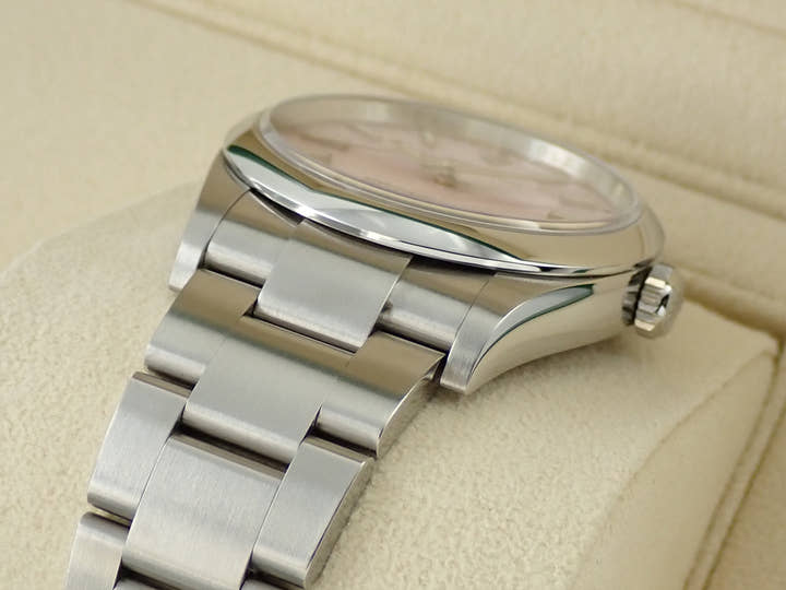 ロレックス オイスターパーペチュアル36 Ref.126000 ステンレススチール キャンディピンク文字盤