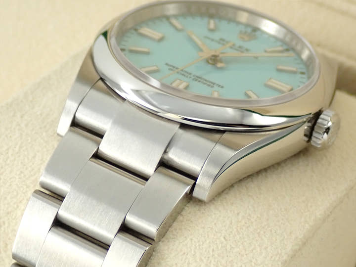 ロレックス オイスターパーペチュアル36 Ref.126000 ステンレススチール ターコイズ文字盤