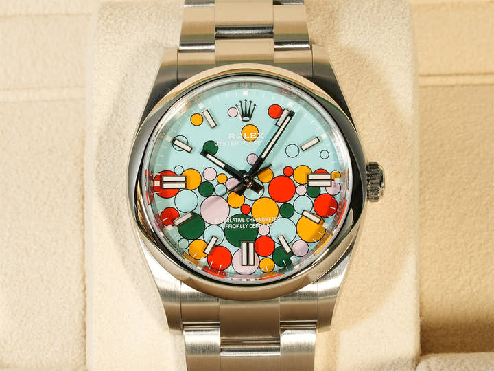 ロレックス オイスターパーペチュアル36 Ref.126000 ステンレススチール セレブレーションモチーフ文字盤