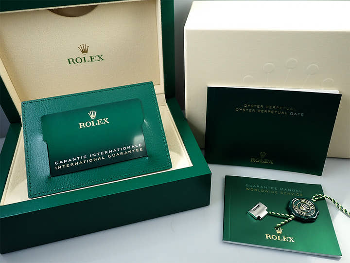 Rolex Oyster Perpetual 41 Ref. 124300 Stainless Steel Turquoise Dial