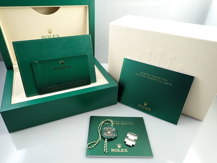 Rolex Oyster Perpetual 41 Ref. 124300 Stainless Steel Turquoise Dial