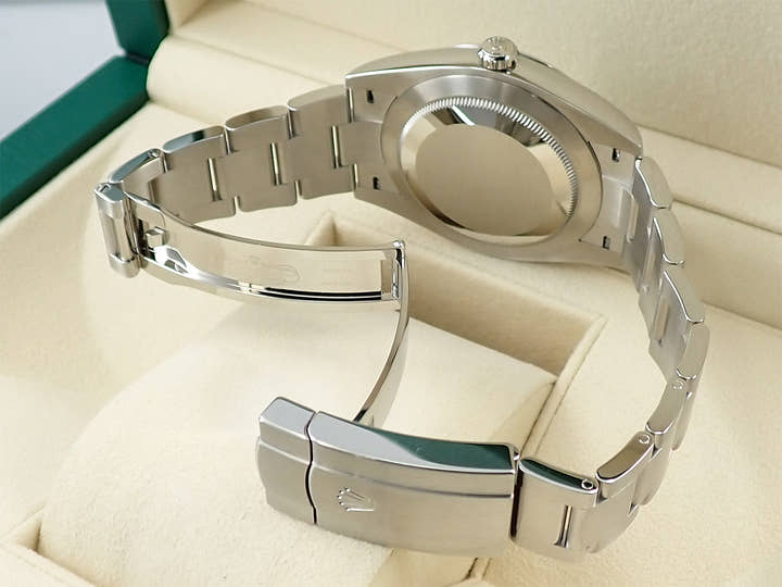 ロレックス オイスターパーペチュアル41 Ref.124300 ステンレススチール ターコイズ文字盤