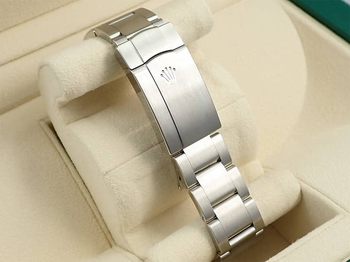 ロレックス オイスターパーペチュアル41 Ref.124300 ステンレススチール ターコイズ文字盤