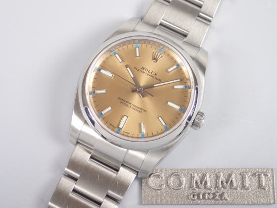 ロレックス オイスターパーペチュアル Ref.114200 シャンパン文字盤 中古 oyster-perpetual-93