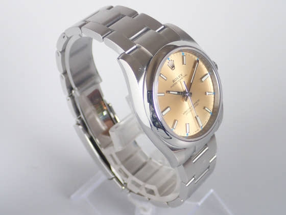 ロレックス オイスターパーペチュアル Ref.114200 シャンパン文字盤 中古 oyster-perpetual-93