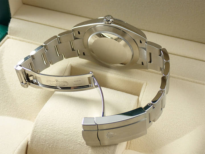 ロレックス オイスターパーペチュアル41 Ref.124300 ステンレススチール ターコイズ文字盤