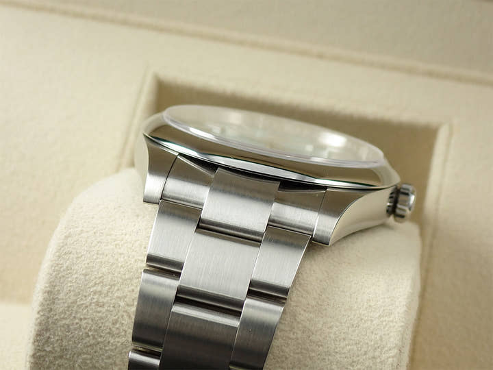 ロレックス オイスターパーペチュアル41 Ref.124300 ステンレススチール ターコイズ文字盤