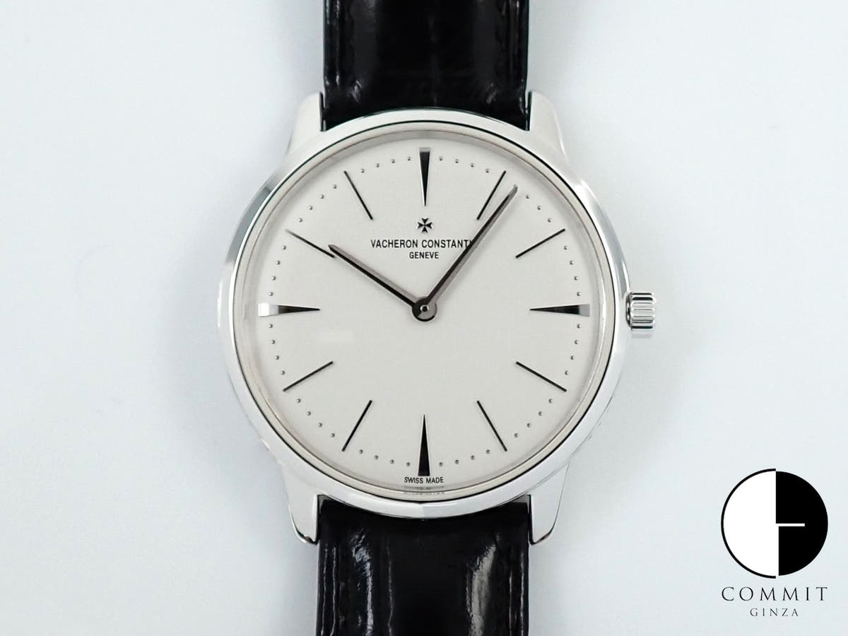 ヴァシュロンコンスタンタン パトリモニー マニュアルワインディング Ref.81530/000G-9681 シルバー文字盤 美品 KAXW6071