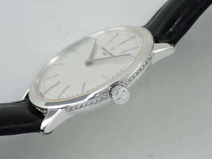 ヴァシュロンコンスタンタン パトリモニー マニュアルワインディング Ref.81530/000G-9681 シルバー文字盤 美品 KAXW6071