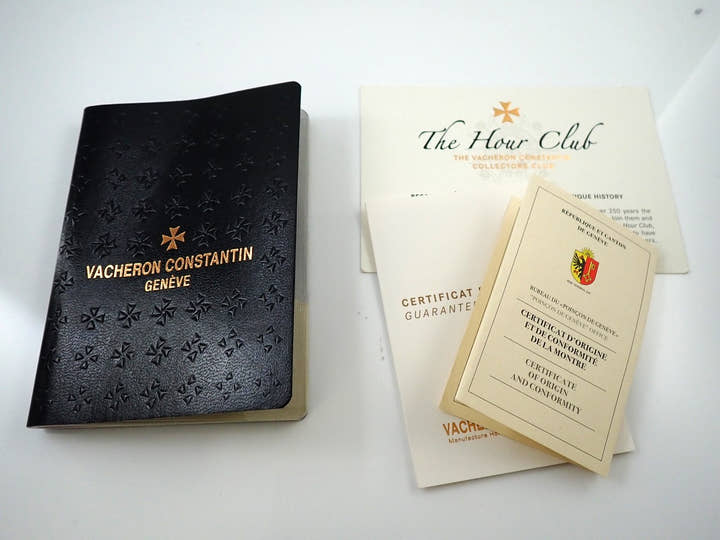 ヴァシュロンコンスタンタン パトリモニー マニュアルワインディング Ref.81530/000G-9681 シルバー文字盤 美品 KAXW6071