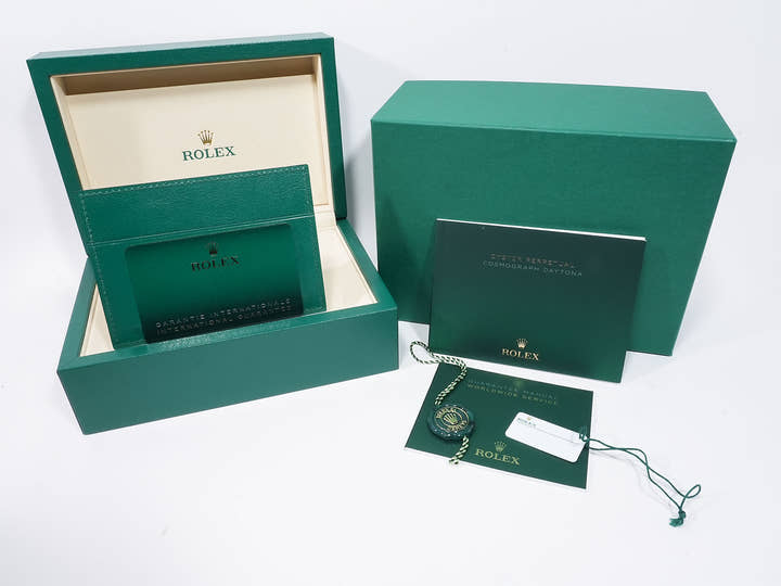 Rolex Daytona Ref. 126500LN Stainless Steel White Dial Unused pddbn493