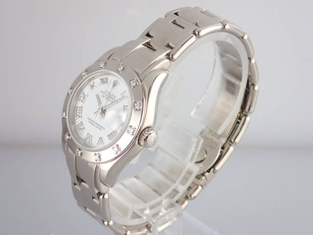 Rolex Datejust Ref.80319 White Roman Dial Used Pearlmaster