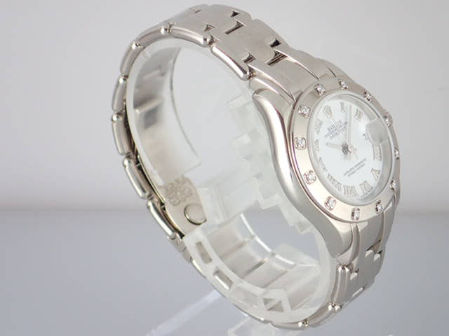 Rolex Datejust Ref.80319 White Roman Dial Used Pearlmaster