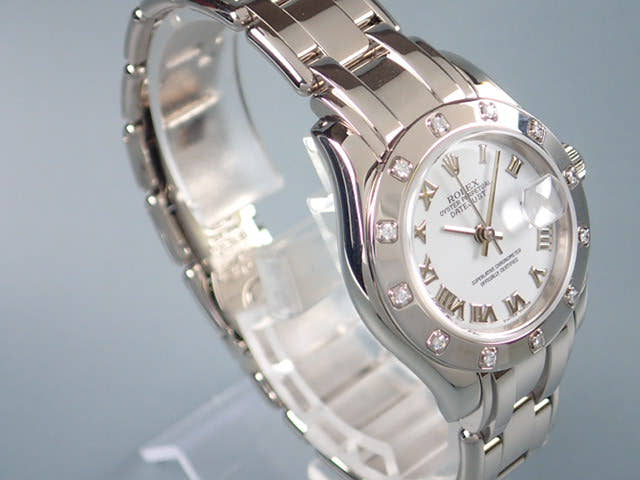 Rolex Datejust Ref.80319 White Roman Dial Used Pearlmaster