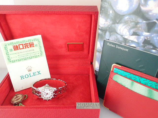 Rolex Datejust Ref.80319 White Roman Dial Used Pearlmaster