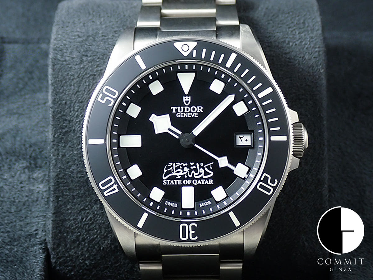 チューダー(チュードル) ペラゴス Ref.25600TN ブラック文字盤 極美品 CLM16404