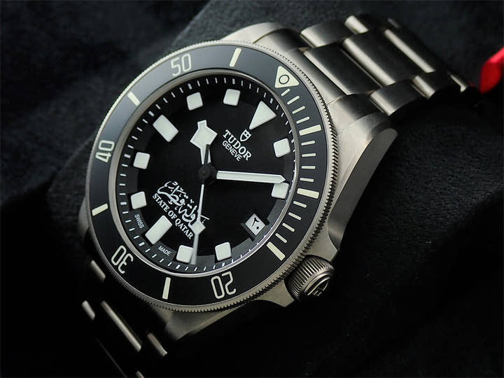 チューダー(チュードル) ペラゴス Ref.25600TN ブラック文字盤 極美品 CLM16404