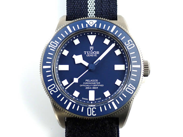 チューダー(チュードル) ペラゴス FXD Ref.2570B/23 ブルー文字盤 美品 57SC3506