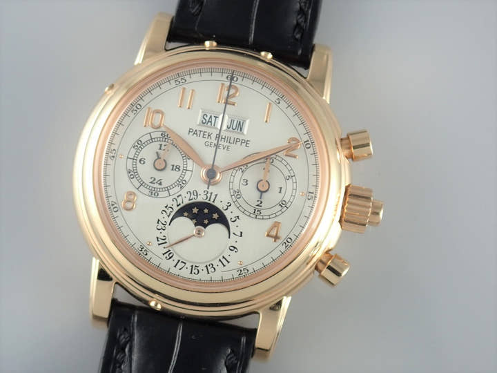 パテックフィリップ パーペチュアルカレンダー Ref.5004R オパーリンシルバー文字盤 中古 perpetual-calendar-15