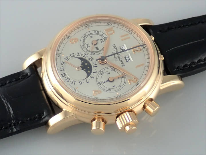 パテックフィリップ パーペチュアルカレンダー Ref.5004R オパーリンシルバー文字盤 中古 perpetual-calendar-15