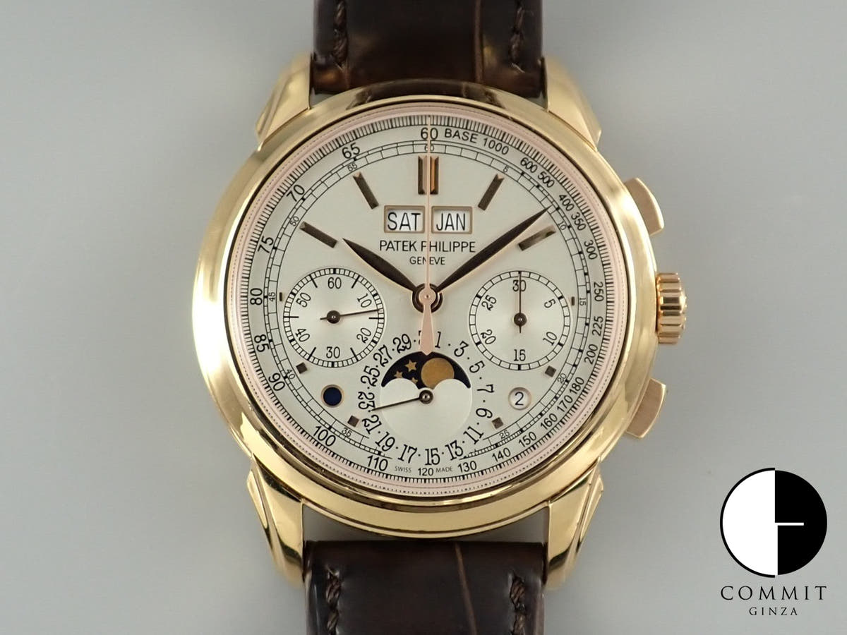 Patek Philippe Perpetual Calendar Chronograph Ref. 5270R-001 Rose Gold Silver Dial