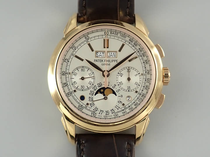 Patek Philippe Perpetual Calendar Chronograph Ref. 5270R-001 Rose Gold Silver Dial