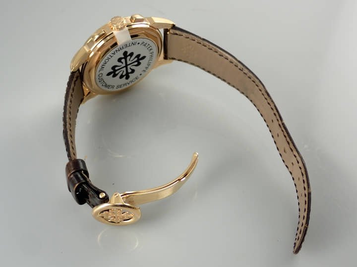 Patek Philippe Perpetual Calendar Chronograph Ref. 5270R-001 Rose Gold Silver Dial