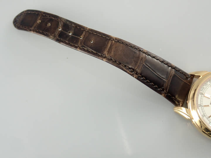 Patek Philippe Perpetual Calendar Chronograph Ref. 5270R-001 Rose Gold Silver Dial