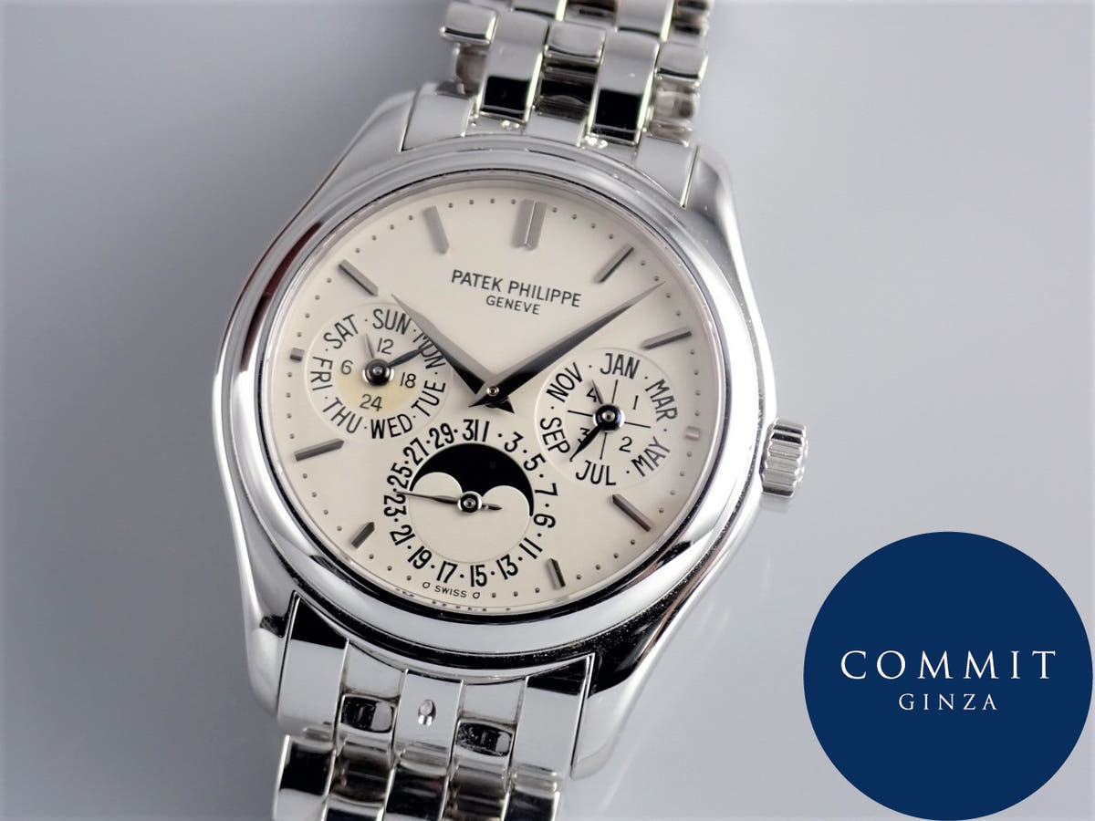 Patek Philippe Perpetual Calendar Ref.5136/1G-001 White Dial Used perpetual-calendar-18