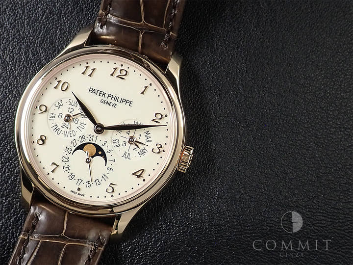 パテックフィリップ パーペチュアルカレンダー Ref.5327R-001 ローズゴールド アイボリー文字盤