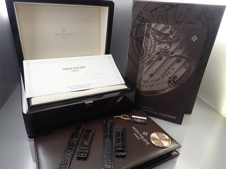 パテックフィリップ パーペチュアルカレンダー Ref.5327R-001 ローズゴールド アイボリー文字盤
