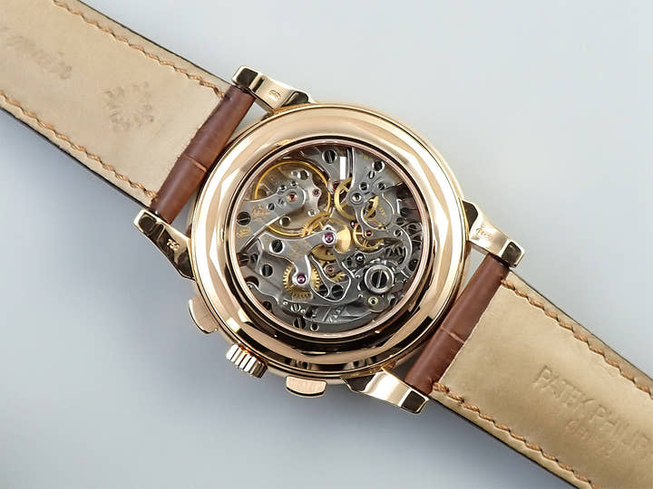 パテックフィリップ パーペチュアルカレンダー クロノグラフ Ref.5970R-001 ローズゴールド シルバー文字盤