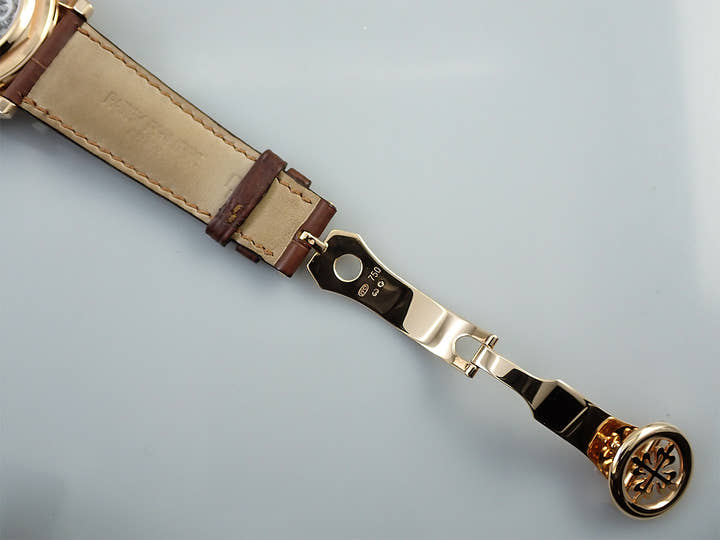 パテックフィリップ パーペチュアルカレンダー クロノグラフ Ref.5970R-001 ローズゴールド シルバー文字盤