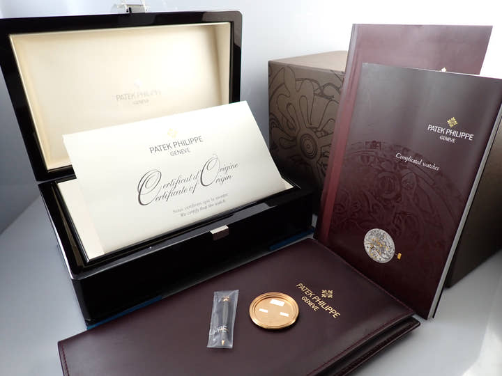 パテックフィリップ パーペチュアルカレンダー クロノグラフ Ref.5970R-001 ローズゴールド シルバー文字盤