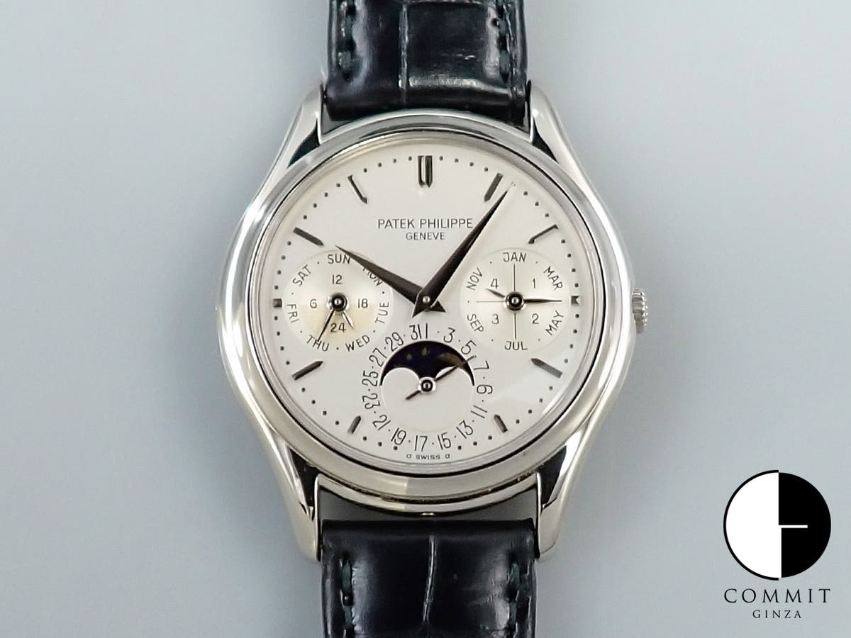 パテックフィリップ パーペチュアルカレンダー Ref.3940G-001 ホワイトゴールド シルバー文字盤