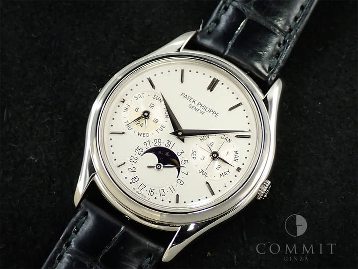 パテックフィリップ パーペチュアルカレンダー Ref.3940G-001 ホワイトゴールド シルバー文字盤