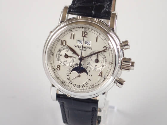 パテックフィリップ パーペチュアルカレンダー Ref.5004P シルバー文字盤 中古 perpetual-calendar-2