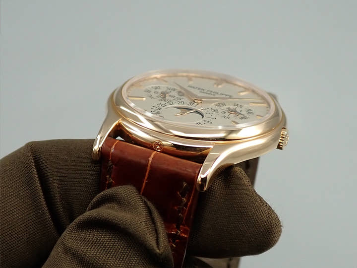 パテックフィリップ パーペチュアルカレンダー Ref.5140R-011 ローズゴールド シルバー文字盤