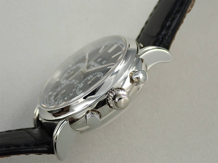 パテックフィリップ パーペチュアルカレンダー スプリットセコンド クロノグラフ Ref.5204P-011 プラチナ ブラック文字盤