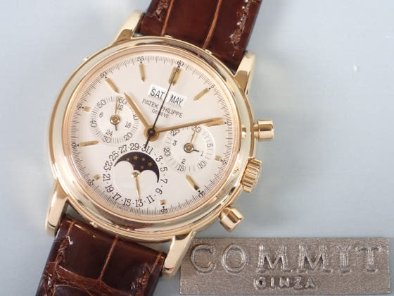 パテックフィリップ パーペチュアルカレンダー Ref.3970EJ シルバー文字盤 中古 perpetual-calendar-3