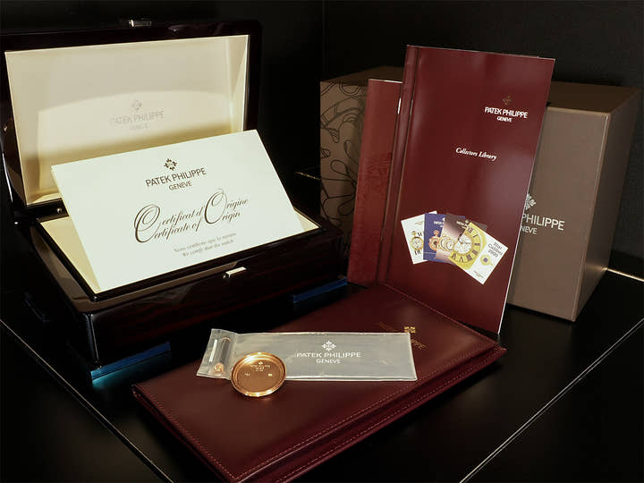 パテックフィリップ パーペチュアルカレンダー クロノグラフ Ref.5970R-001 ローズゴールド シルバー文字盤