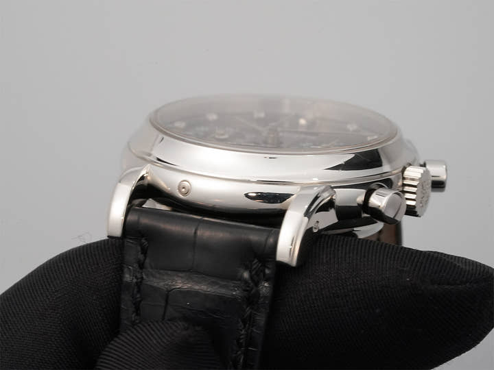 パテックフィリップ パーペチュアルカレンダー クロノグラフ Ref.3970EP-029 プラチナ ブラック11Pダイヤ文字盤