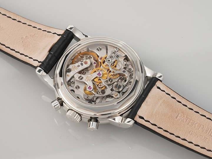 パテックフィリップ パーペチュアルカレンダー クロノグラフ Ref.3970EP-029 プラチナ ブラック11Pダイヤ文字盤